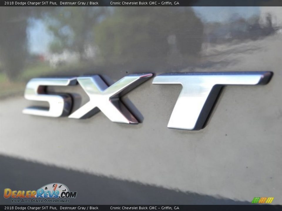 2018 Dodge Charger SXT Plus Destroyer Gray / Black Photo #9