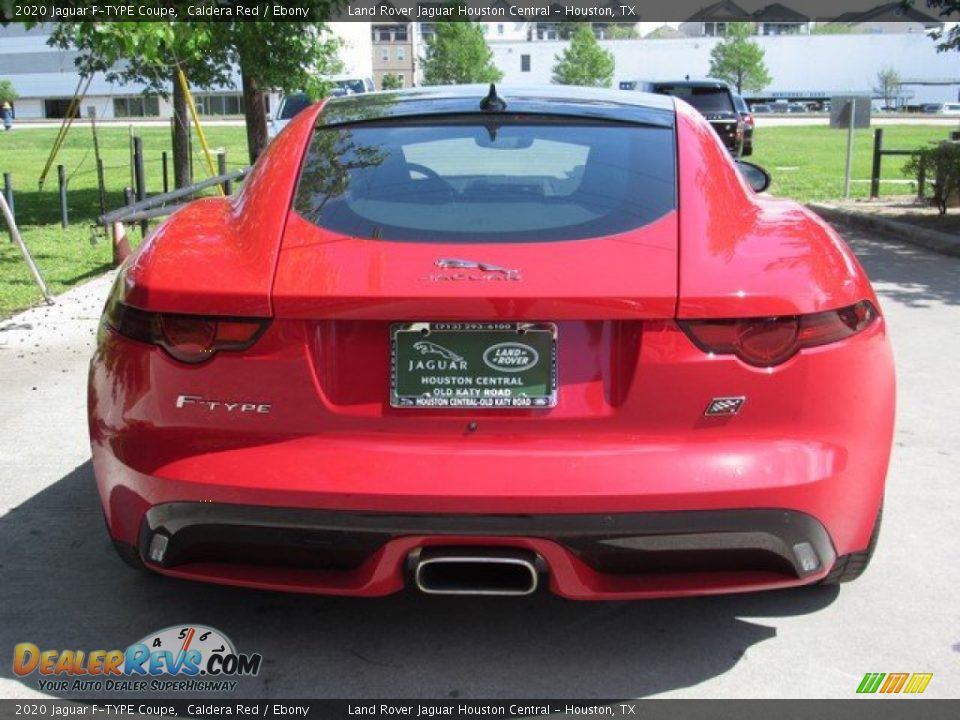 2020 Jaguar F-TYPE Coupe Caldera Red / Ebony Photo #8