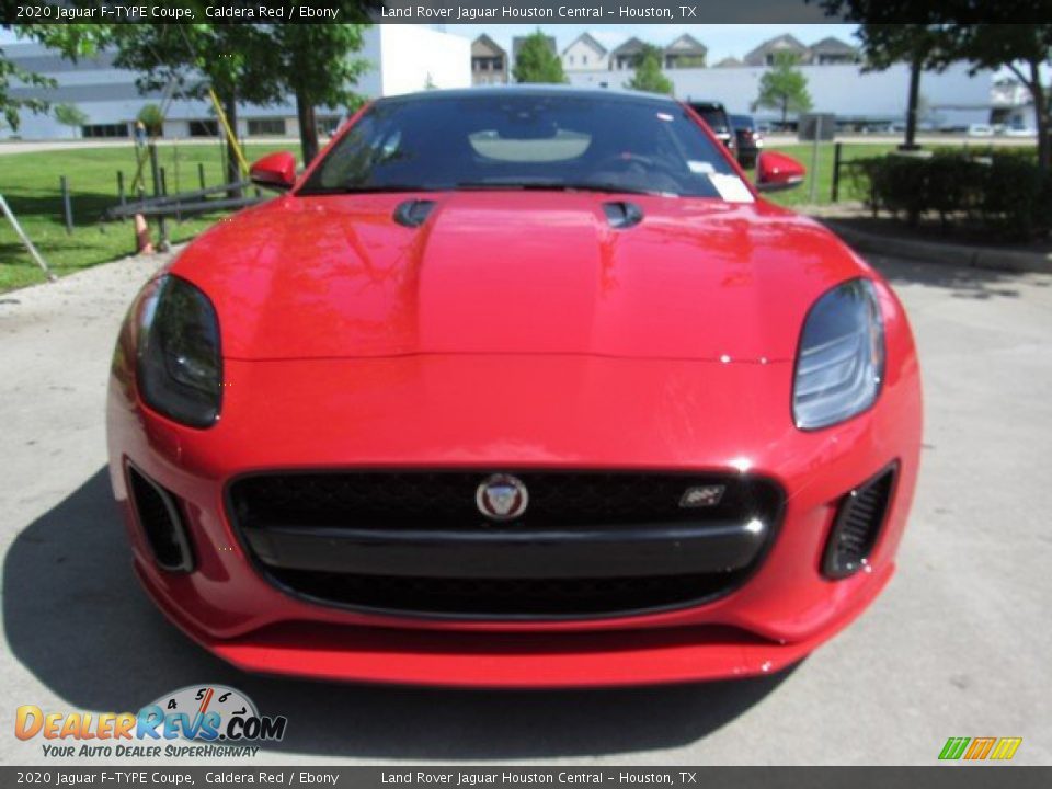 2020 Jaguar F-TYPE Coupe Caldera Red / Ebony Photo #9