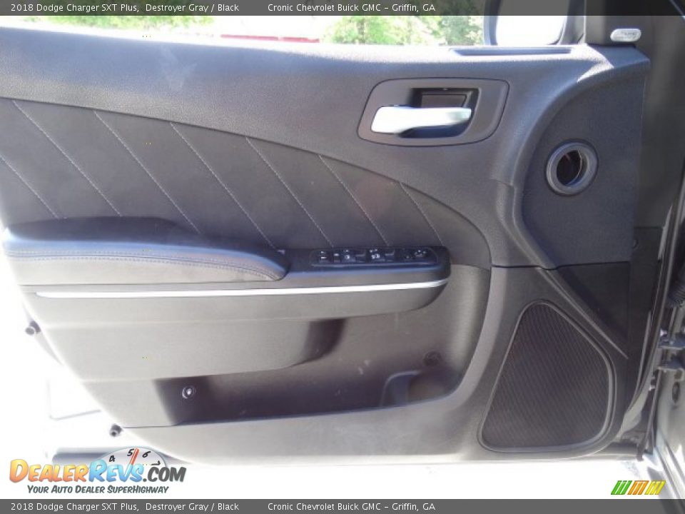 2018 Dodge Charger SXT Plus Destroyer Gray / Black Photo #12