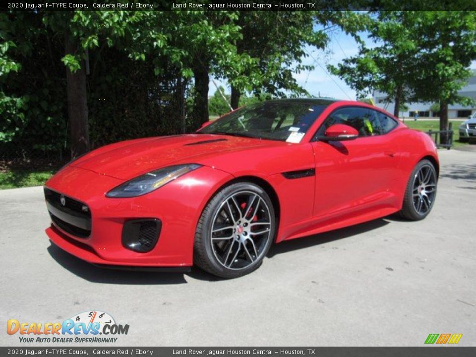 2020 Jaguar F-TYPE Coupe Caldera Red / Ebony Photo #10