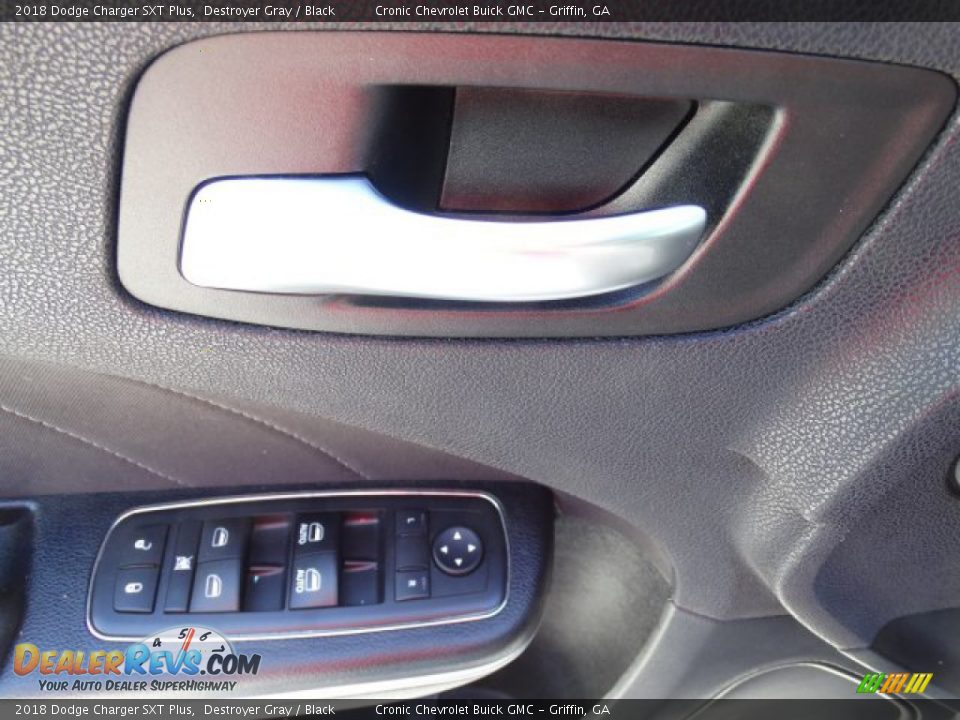 2018 Dodge Charger SXT Plus Destroyer Gray / Black Photo #13