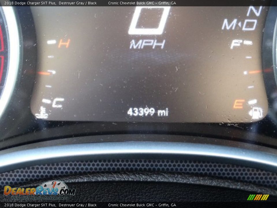 2018 Dodge Charger SXT Plus Destroyer Gray / Black Photo #17