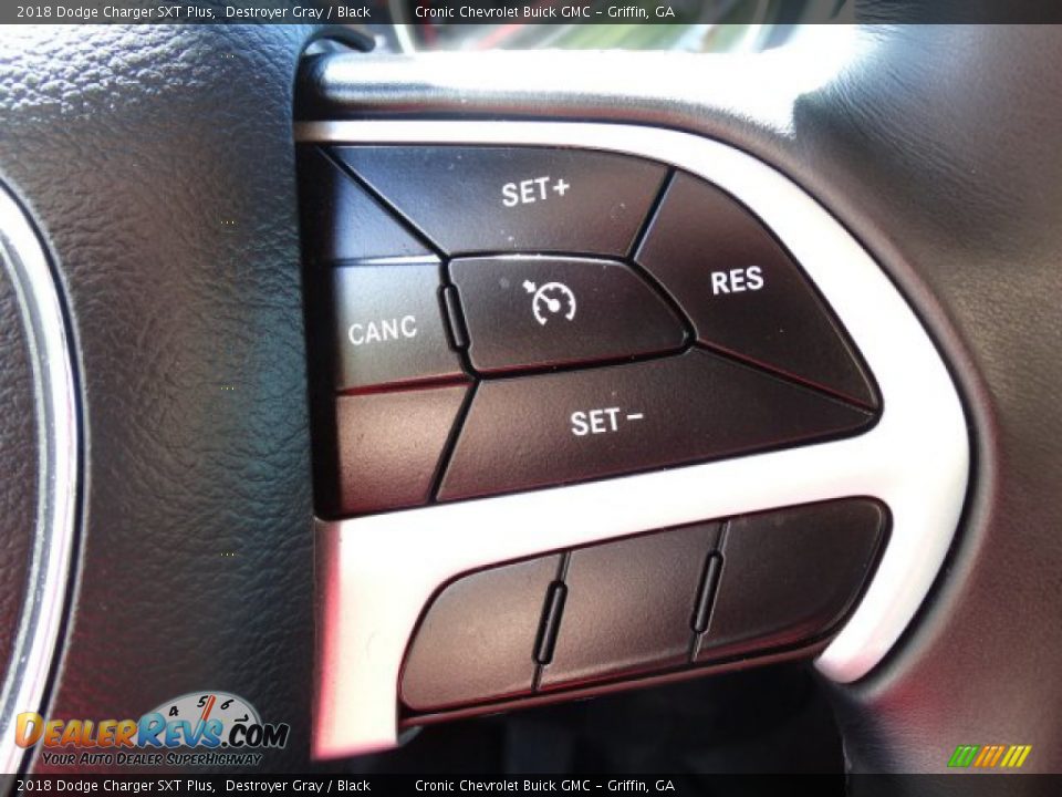 2018 Dodge Charger SXT Plus Destroyer Gray / Black Photo #18