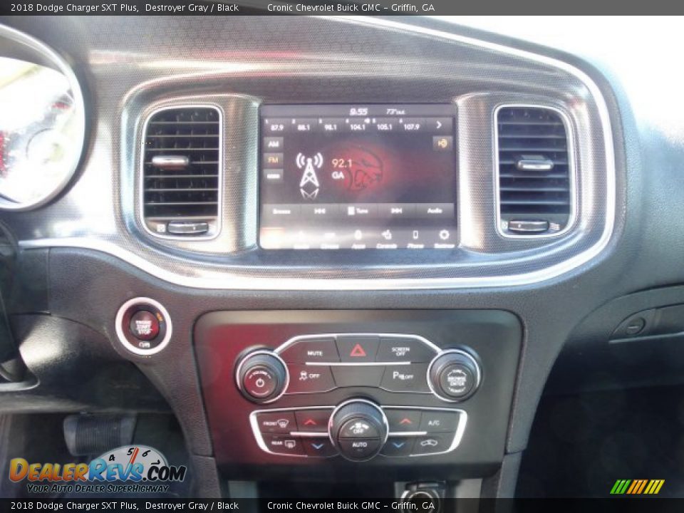 2018 Dodge Charger SXT Plus Destroyer Gray / Black Photo #19