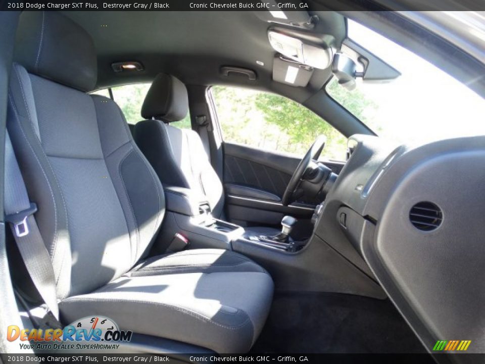 2018 Dodge Charger SXT Plus Destroyer Gray / Black Photo #25
