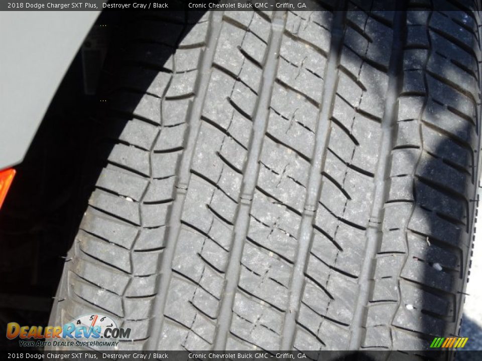 2018 Dodge Charger SXT Plus Destroyer Gray / Black Photo #27