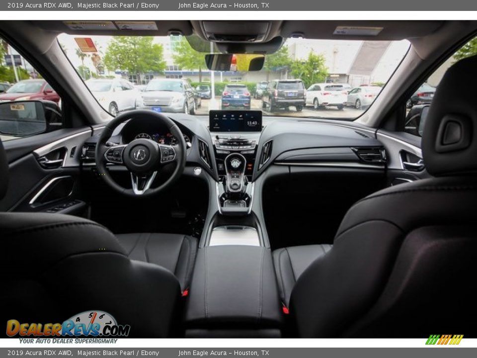 2019 Acura RDX AWD Majestic Black Pearl / Ebony Photo #9
