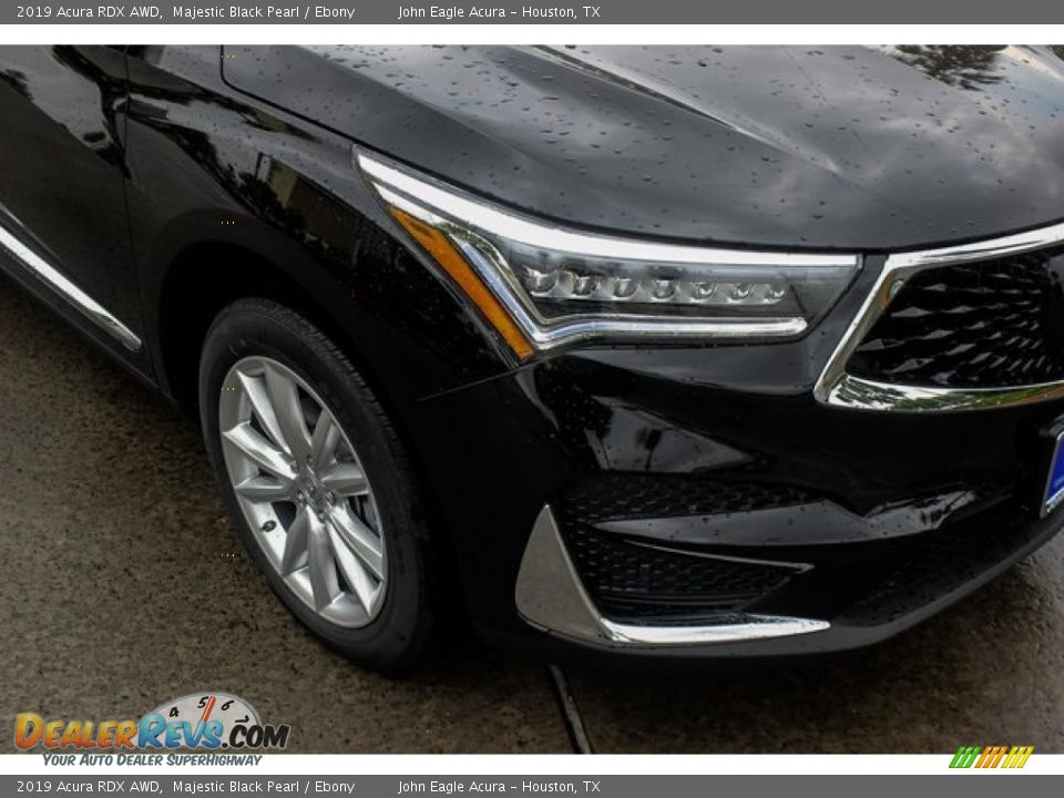 2019 Acura RDX AWD Majestic Black Pearl / Ebony Photo #10