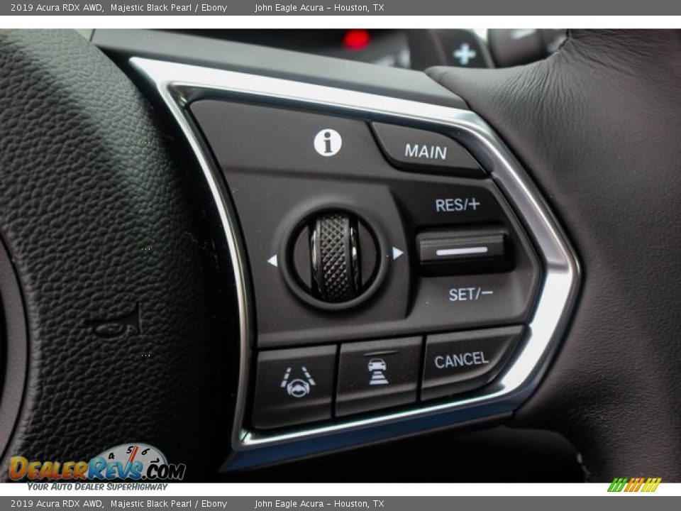 2019 Acura RDX AWD Majestic Black Pearl / Ebony Photo #36