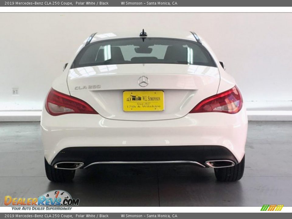 2019 Mercedes-Benz CLA 250 Coupe Polar White / Black Photo #3