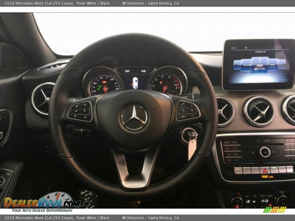 2019 Mercedes-Benz CLA 250 Coupe Polar White / Black Photo #4