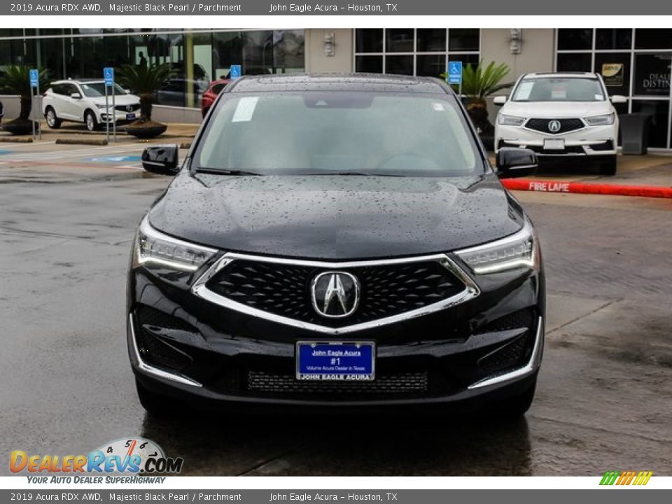 2019 Acura RDX AWD Majestic Black Pearl / Parchment Photo #2