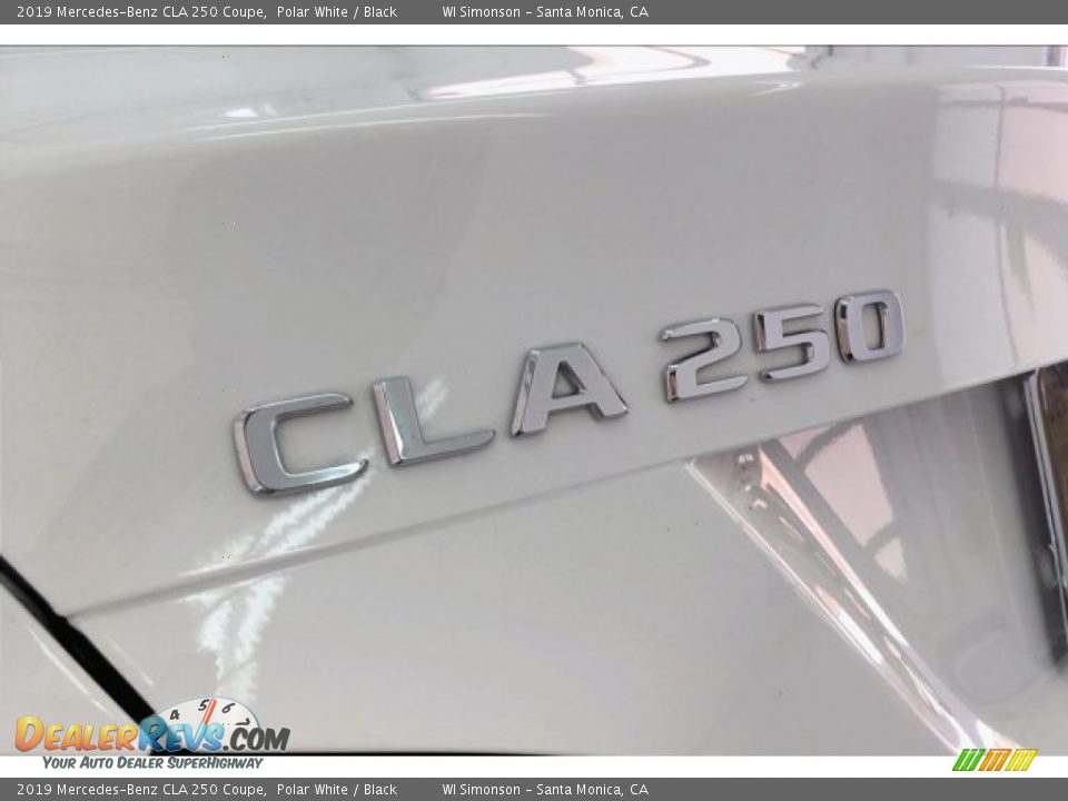 2019 Mercedes-Benz CLA 250 Coupe Polar White / Black Photo #7