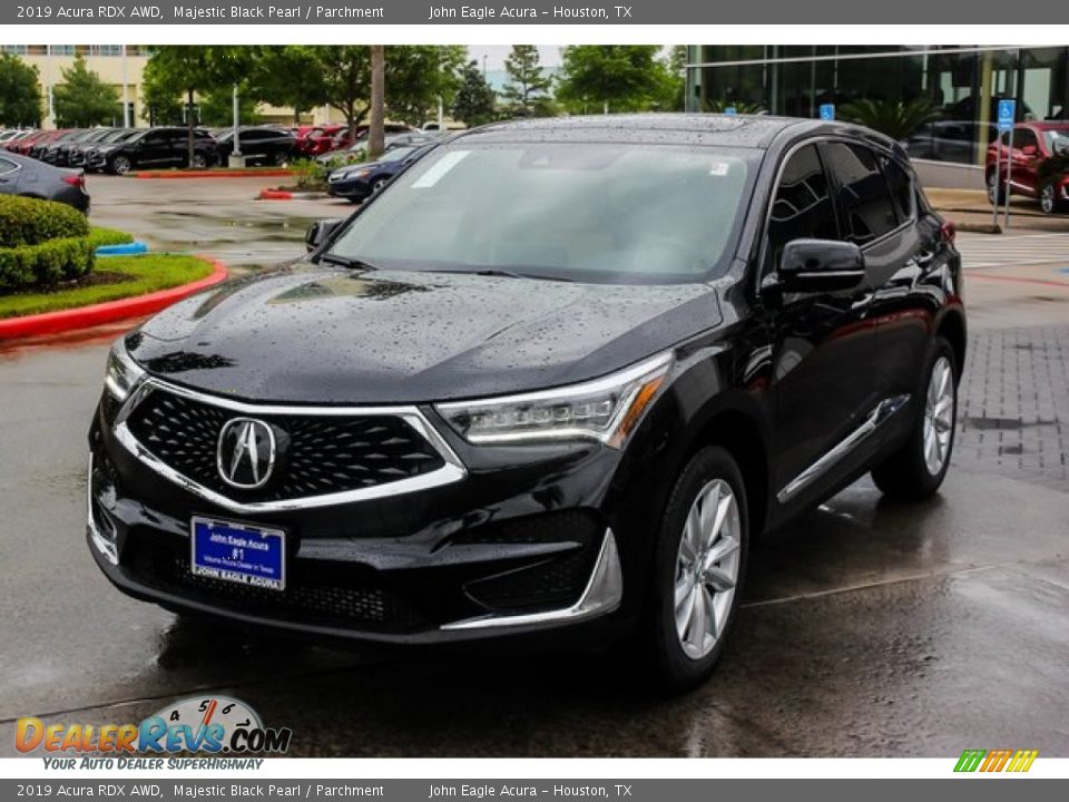 2019 Acura RDX AWD Majestic Black Pearl / Parchment Photo #3