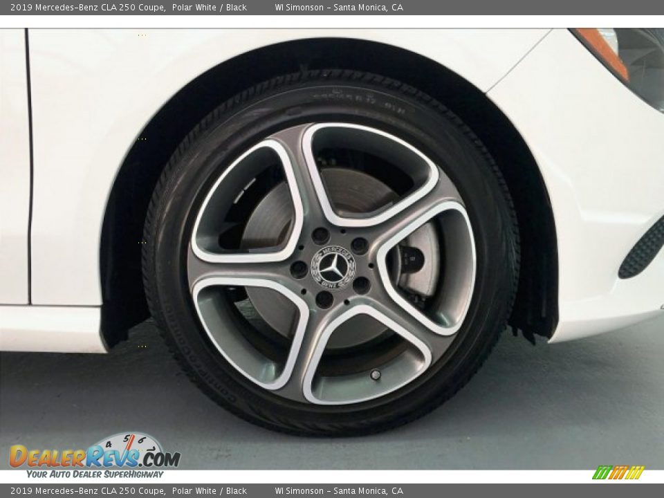 2019 Mercedes-Benz CLA 250 Coupe Polar White / Black Photo #8