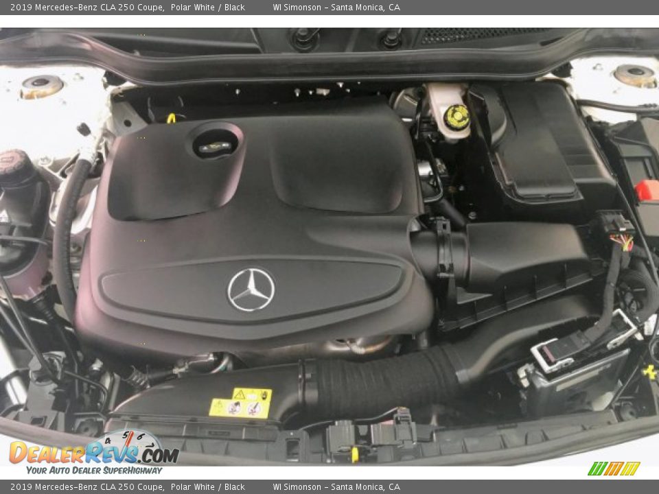 2019 Mercedes-Benz CLA 250 Coupe Polar White / Black Photo #9