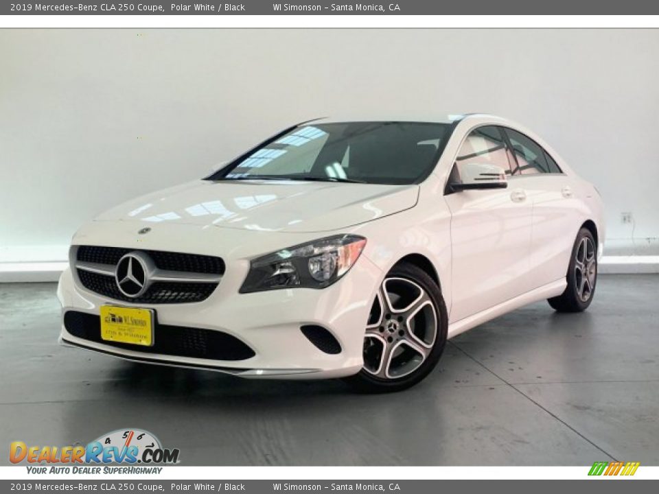 2019 Mercedes-Benz CLA 250 Coupe Polar White / Black Photo #12