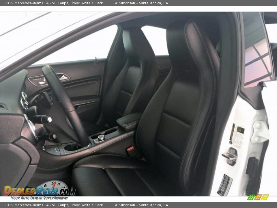 2019 Mercedes-Benz CLA 250 Coupe Polar White / Black Photo #14