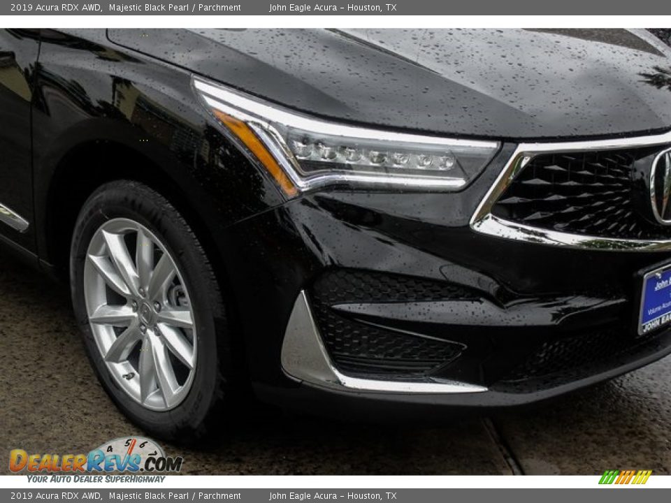 2019 Acura RDX AWD Majestic Black Pearl / Parchment Photo #10