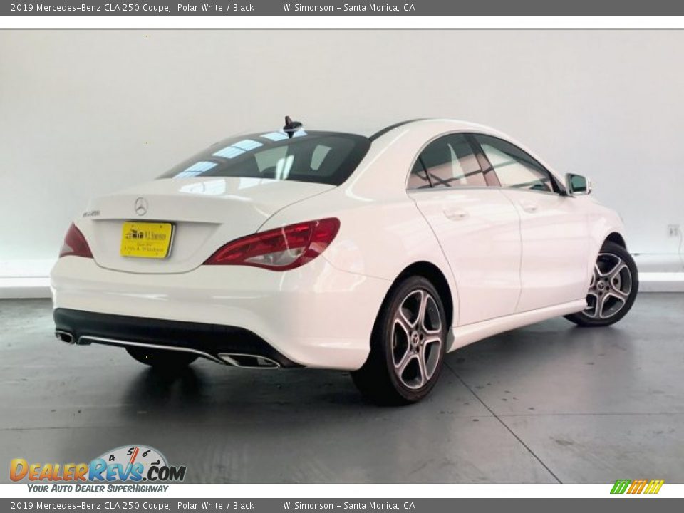 2019 Mercedes-Benz CLA 250 Coupe Polar White / Black Photo #16