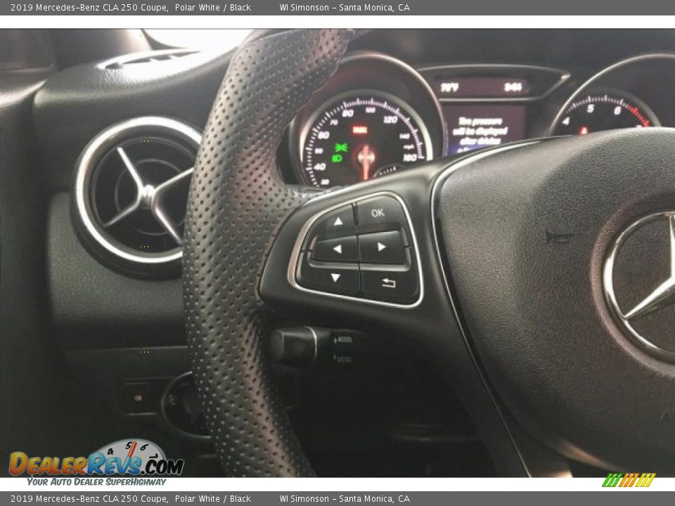 2019 Mercedes-Benz CLA 250 Coupe Polar White / Black Photo #18