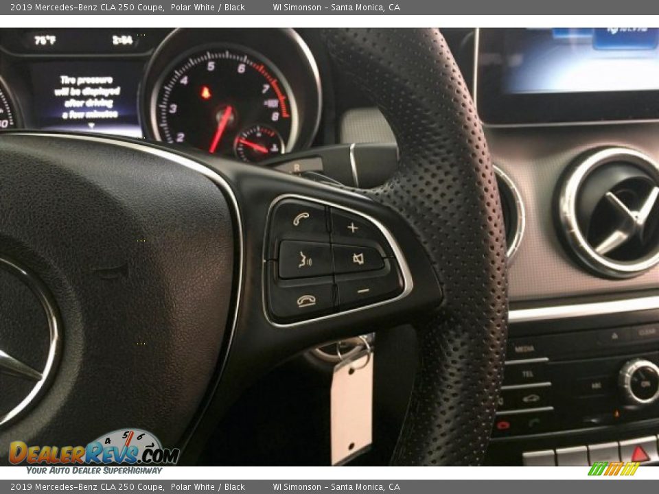2019 Mercedes-Benz CLA 250 Coupe Polar White / Black Photo #19
