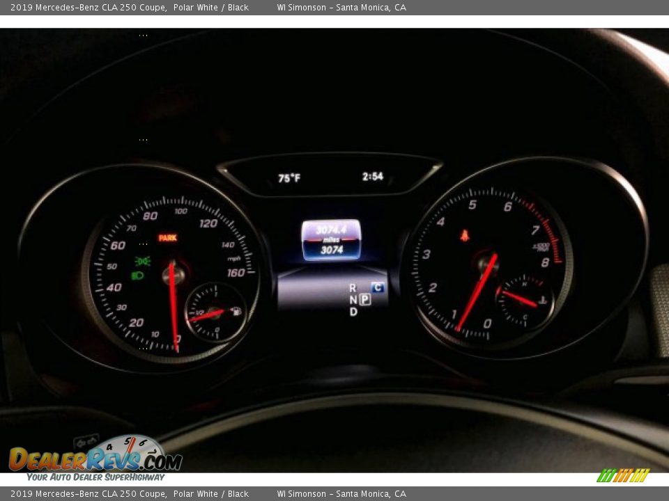 2019 Mercedes-Benz CLA 250 Coupe Polar White / Black Photo #20