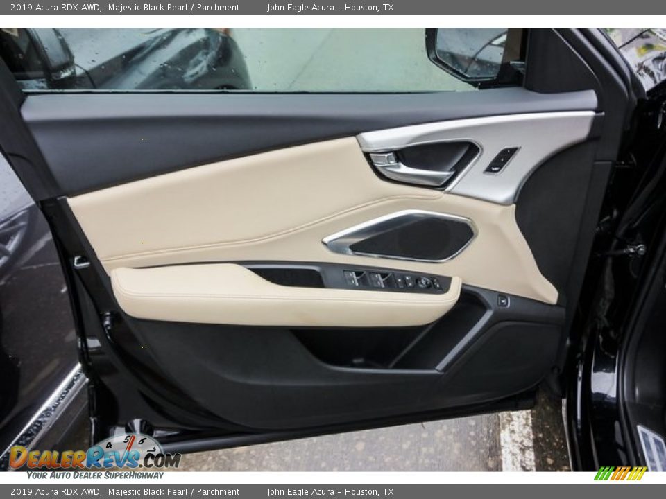 2019 Acura RDX AWD Majestic Black Pearl / Parchment Photo #17