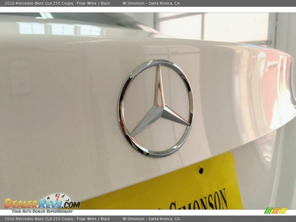 2019 Mercedes-Benz CLA 250 Coupe Polar White / Black Photo #27