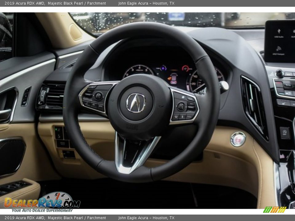 2019 Acura RDX AWD Majestic Black Pearl / Parchment Photo #29