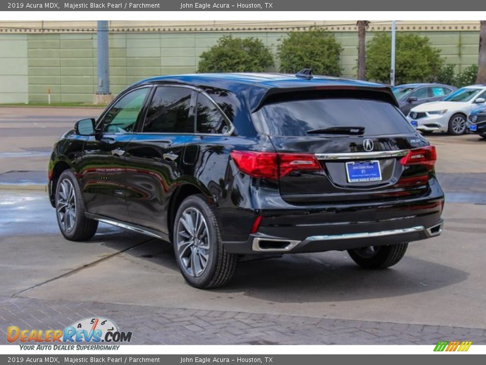2019 Acura MDX Majestic Black Pearl / Parchment Photo #5