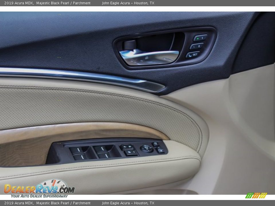 2019 Acura MDX Majestic Black Pearl / Parchment Photo #12