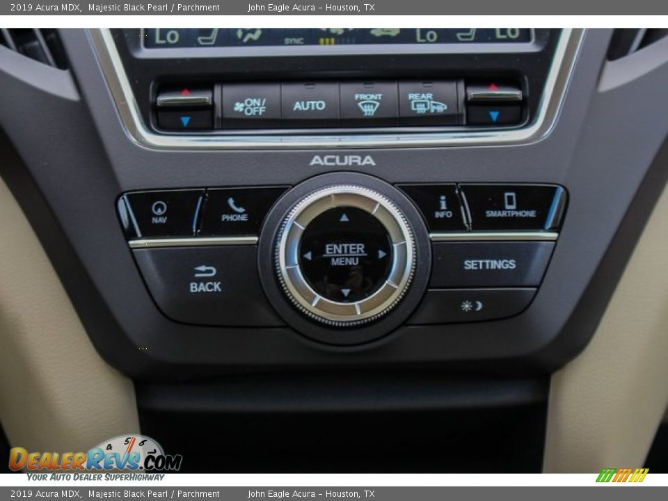 2019 Acura MDX Majestic Black Pearl / Parchment Photo #32