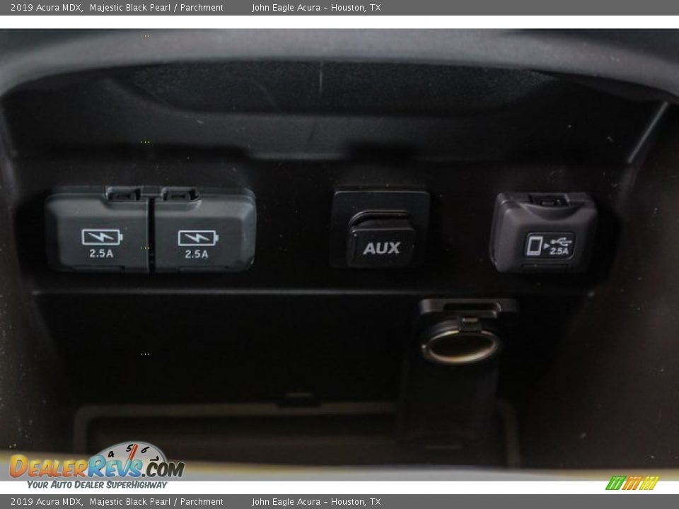 2019 Acura MDX Majestic Black Pearl / Parchment Photo #34