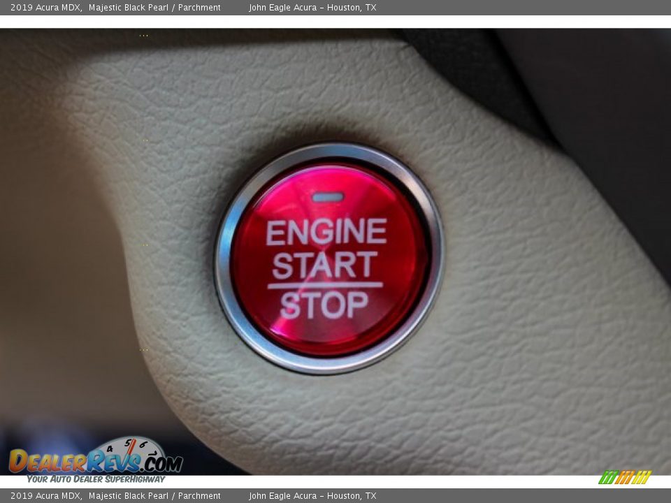 2019 Acura MDX Majestic Black Pearl / Parchment Photo #35