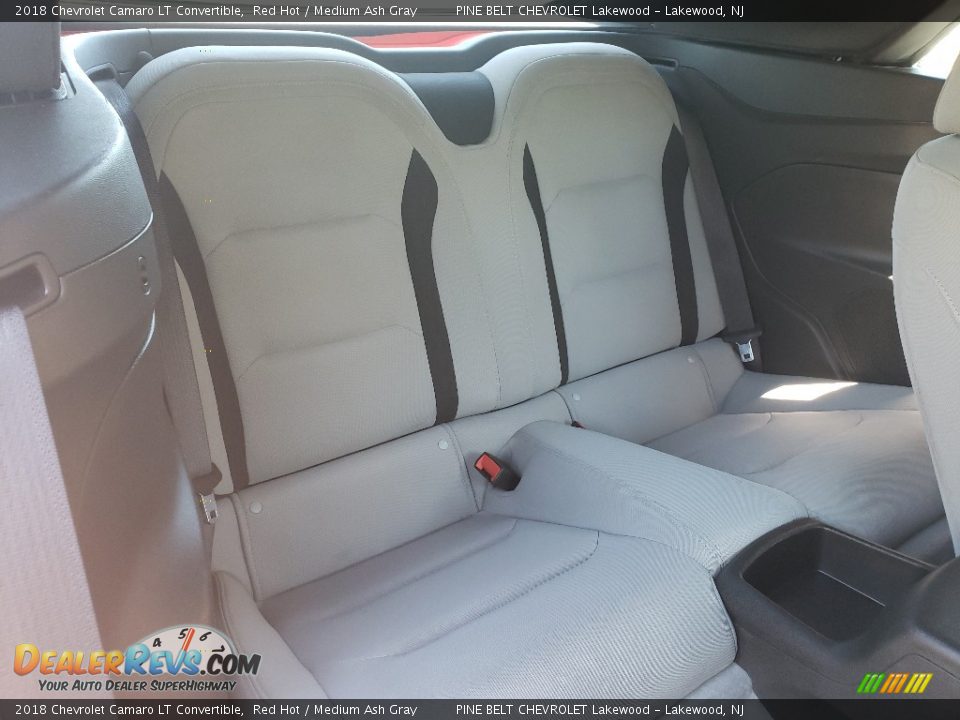 Rear Seat of 2018 Chevrolet Camaro LT Convertible Photo #12