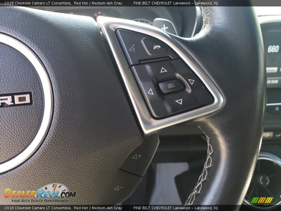 2018 Chevrolet Camaro LT Convertible Steering Wheel Photo #17