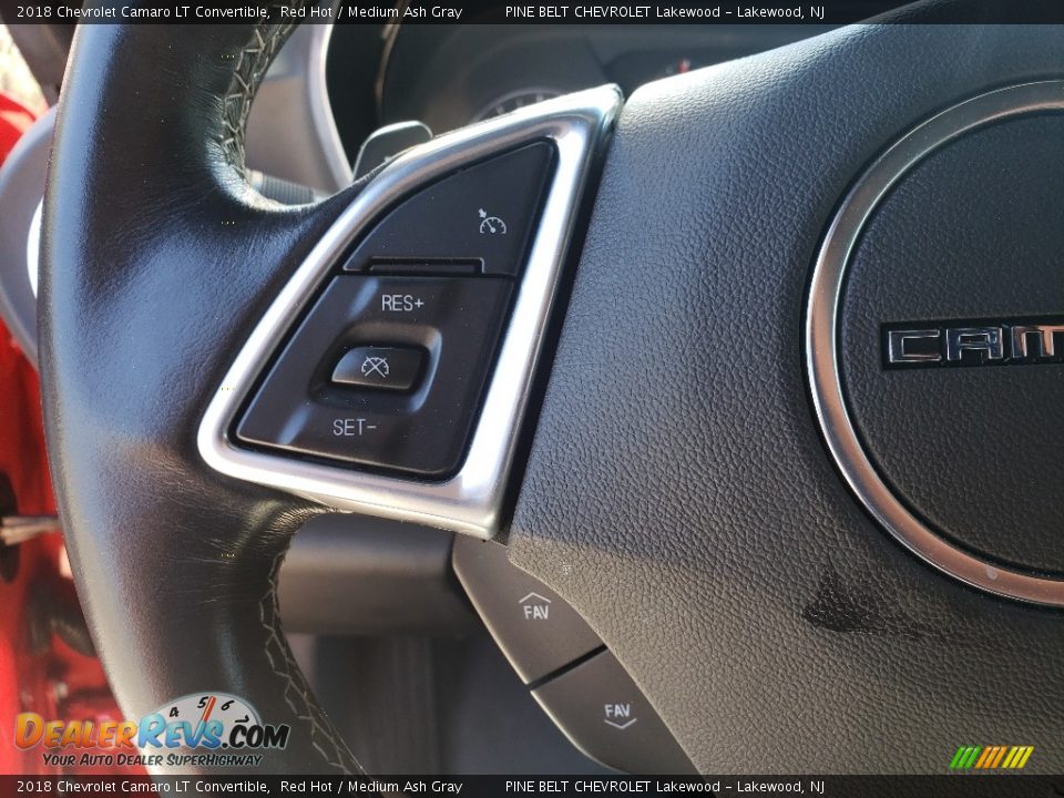 2018 Chevrolet Camaro LT Convertible Steering Wheel Photo #18