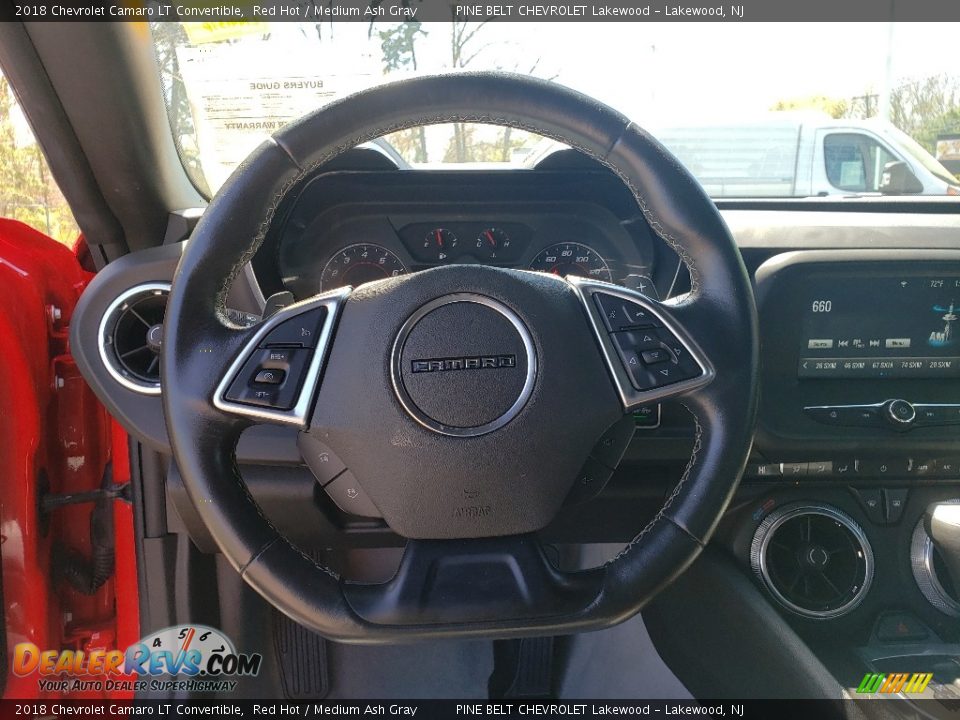2018 Chevrolet Camaro LT Convertible Steering Wheel Photo #22