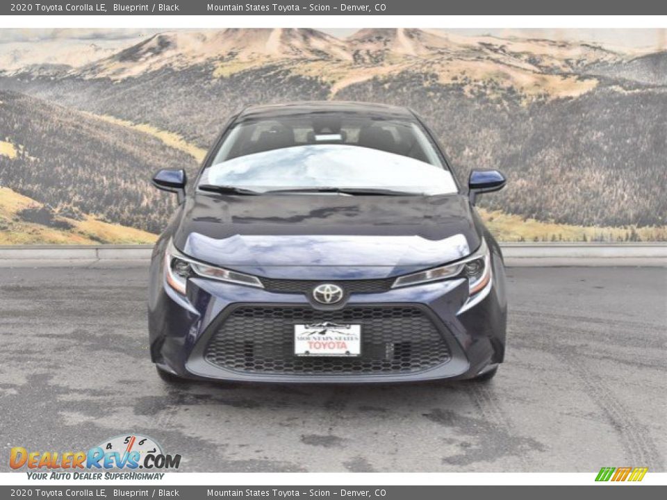 2020 Toyota Corolla LE Blueprint / Black Photo #2