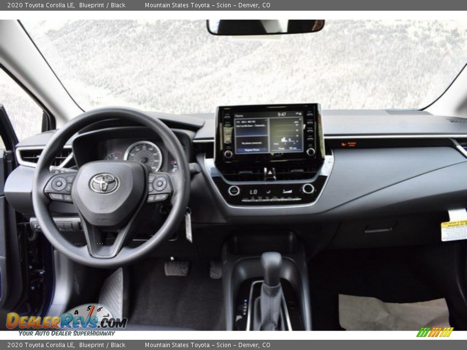 2020 Toyota Corolla LE Blueprint / Black Photo #7