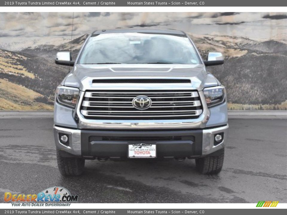 2019 Toyota Tundra Limited CrewMax 4x4 Cement / Graphite Photo #2