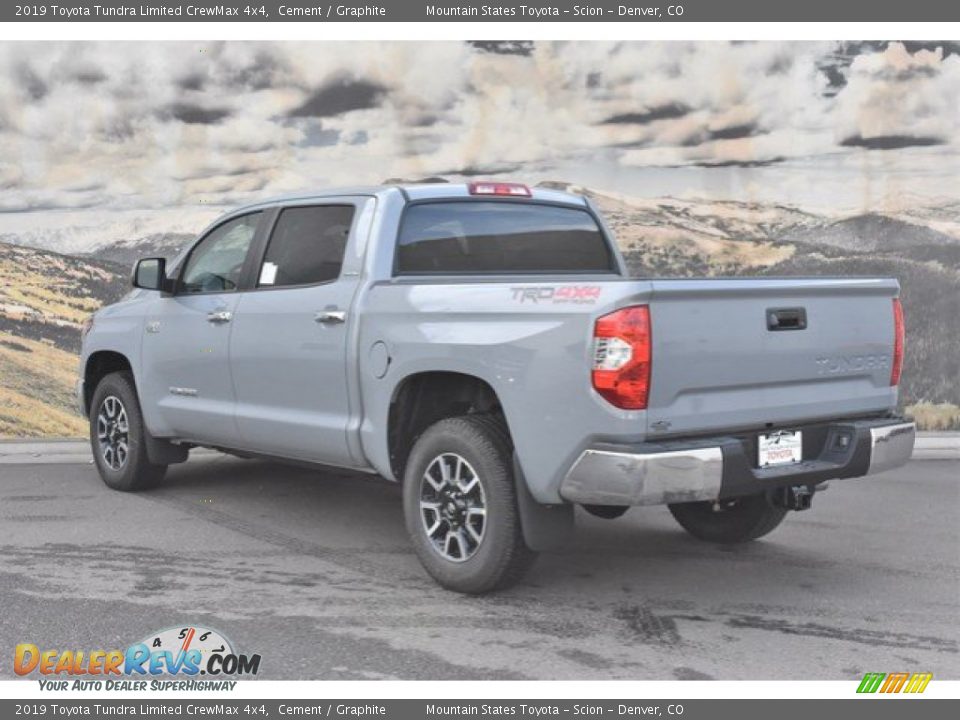 2019 Toyota Tundra Limited CrewMax 4x4 Cement / Graphite Photo #3
