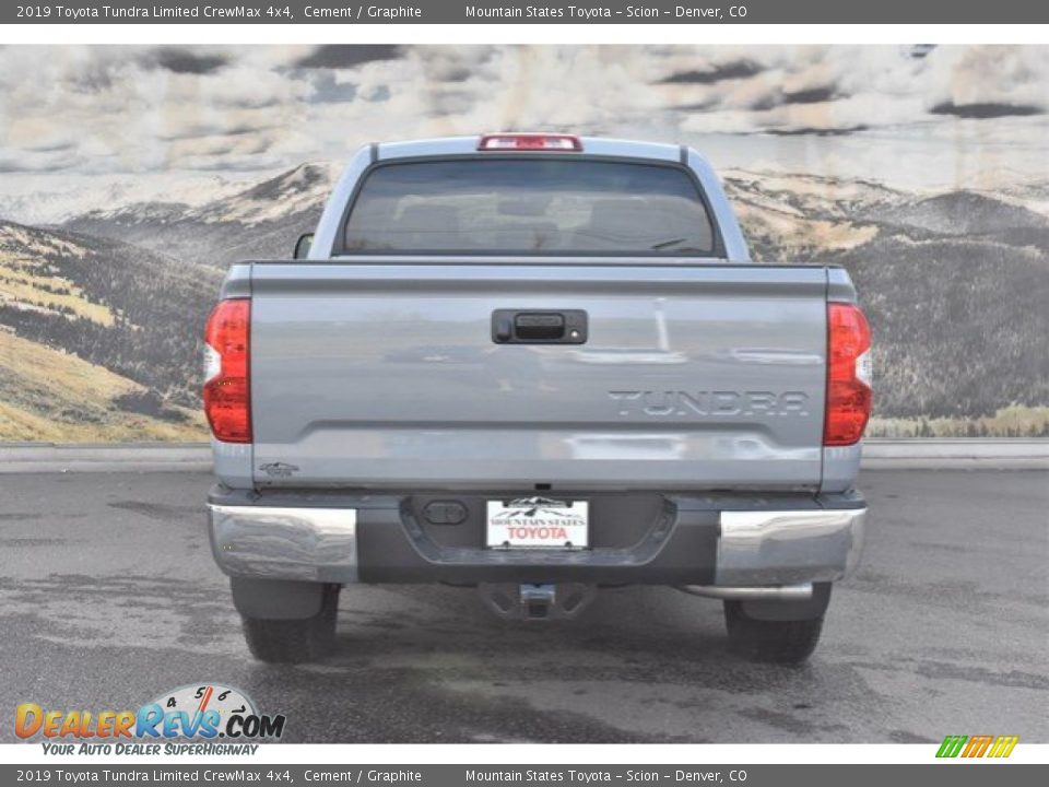 2019 Toyota Tundra Limited CrewMax 4x4 Cement / Graphite Photo #4