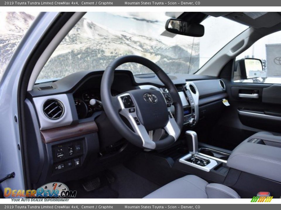 2019 Toyota Tundra Limited CrewMax 4x4 Cement / Graphite Photo #5