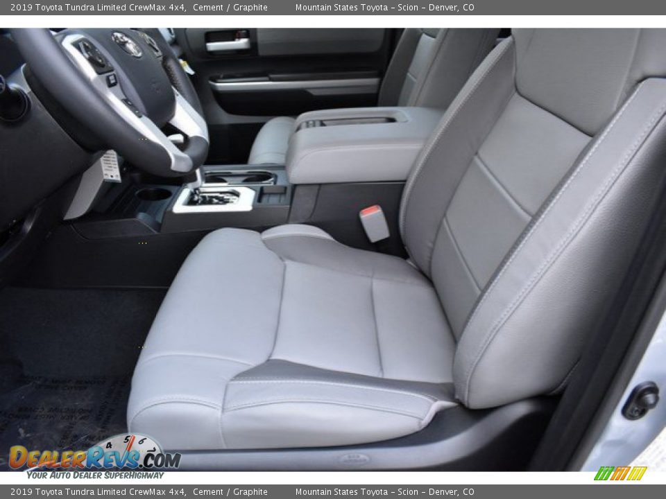 2019 Toyota Tundra Limited CrewMax 4x4 Cement / Graphite Photo #6