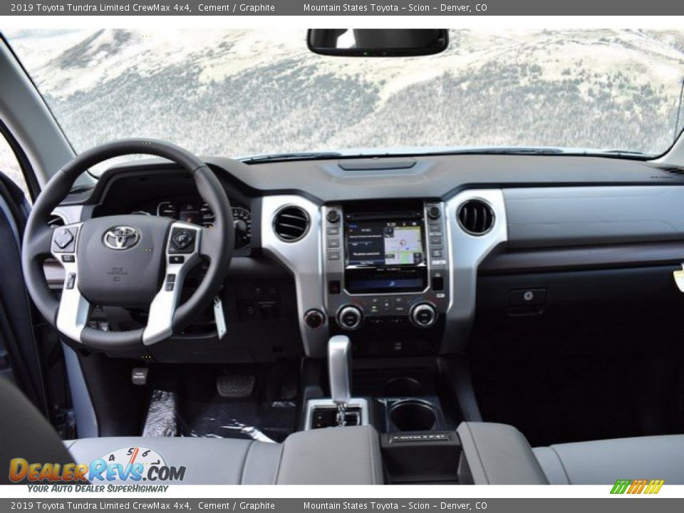 2019 Toyota Tundra Limited CrewMax 4x4 Cement / Graphite Photo #7