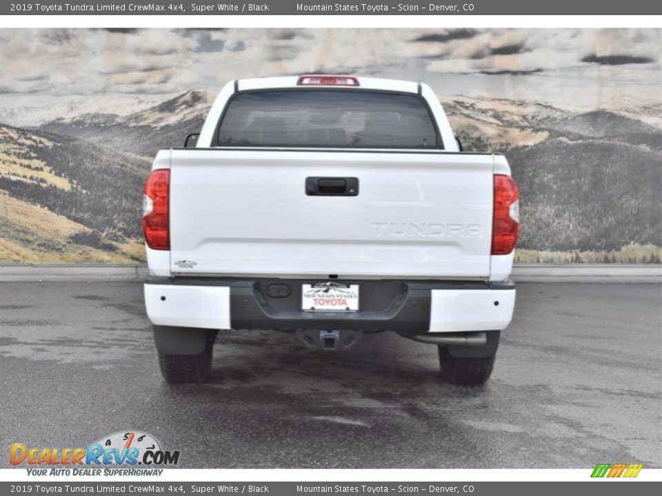 2019 Toyota Tundra Limited CrewMax 4x4 Super White / Black Photo #4