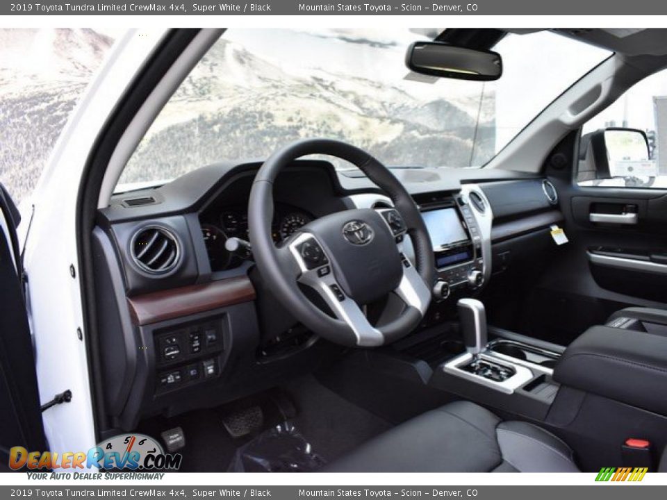 2019 Toyota Tundra Limited CrewMax 4x4 Super White / Black Photo #5